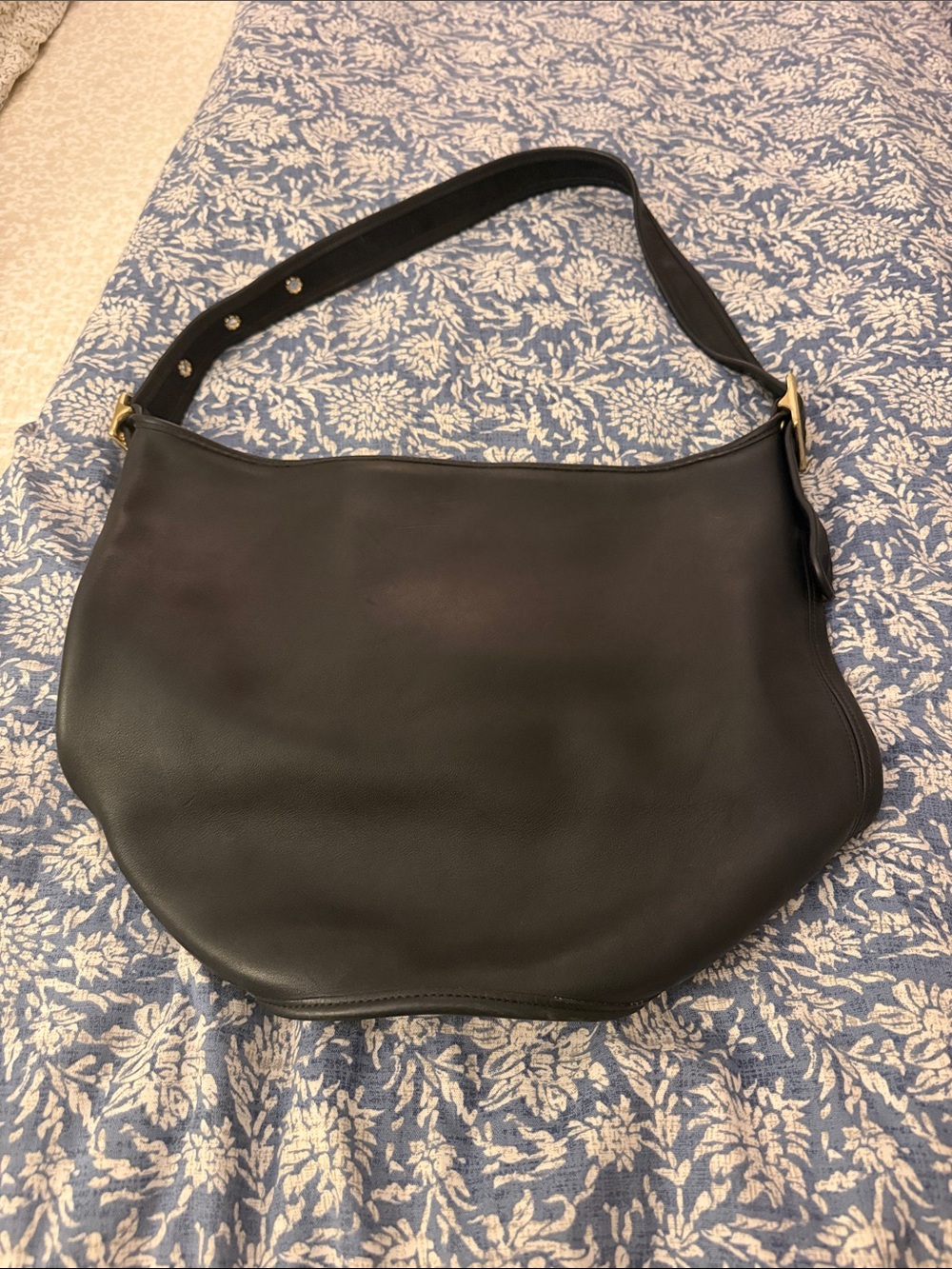 Coach XL duffel Black leather - PERFECT condition